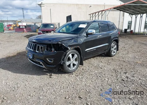 2015 Jeep Grand Cherokee Overland из США, поврежденный, VIN 1C4RJFCG7FC151327